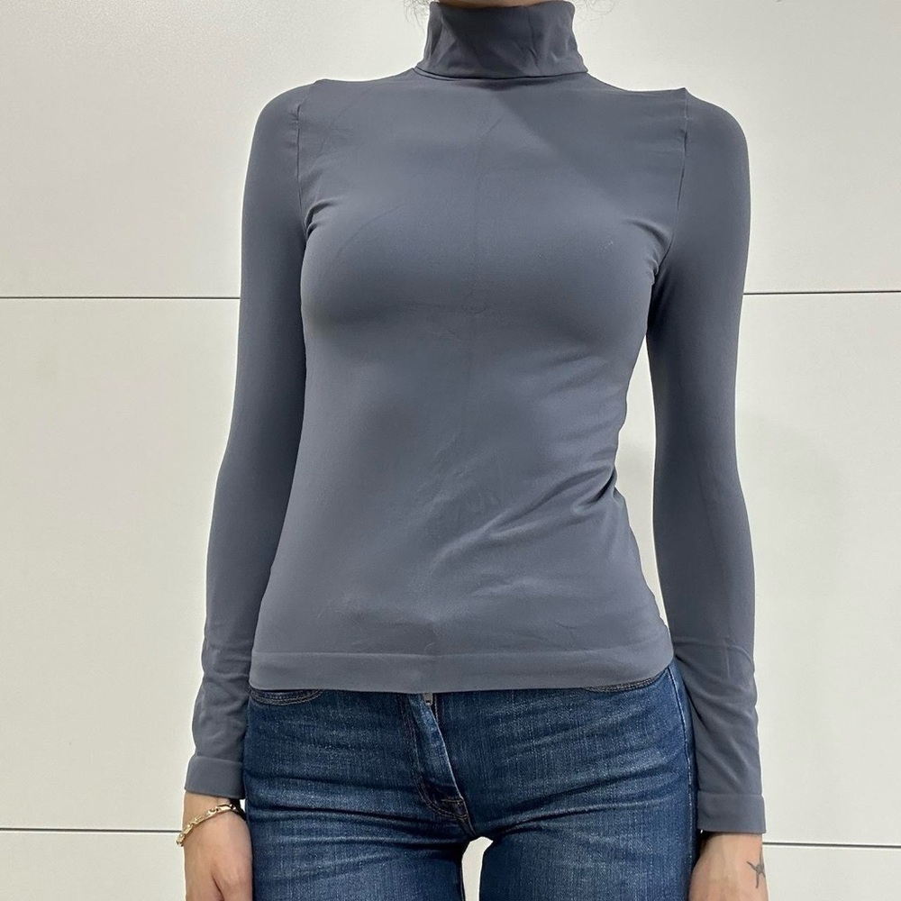 Turtleneck Long Sleeve Top